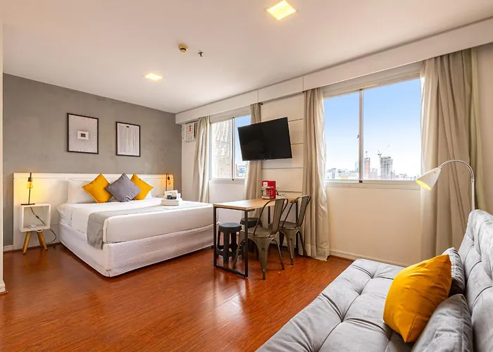 Easy Star - Flat Na Vila Olimpia Aconchegante E Iluminado - Mh02H
