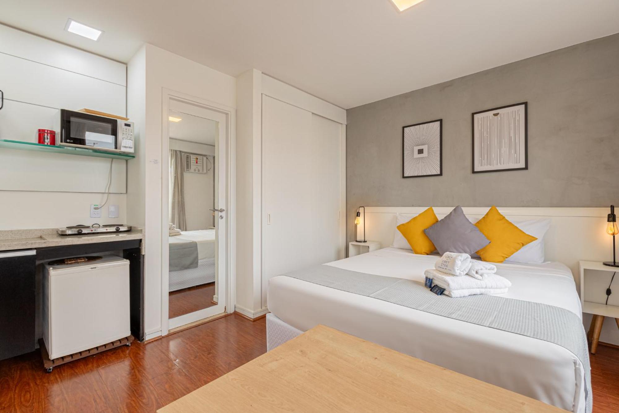 Easy Star - Flat Na Olimpia Aconchegante E Iluminado - Mh02h Apartamento São Paulo