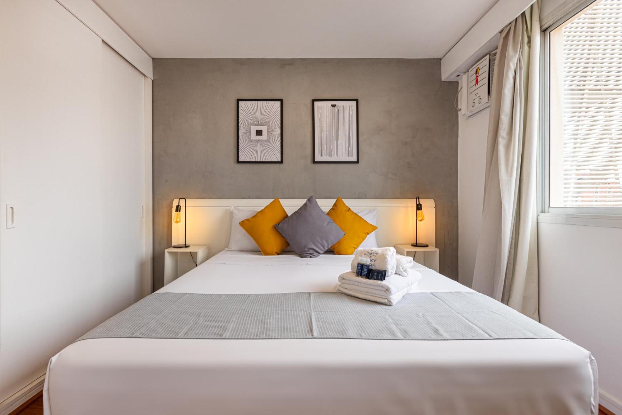 Apartamento Easy Star - Flat Na Olimpia Aconchegante E Iluminado - Mh02h