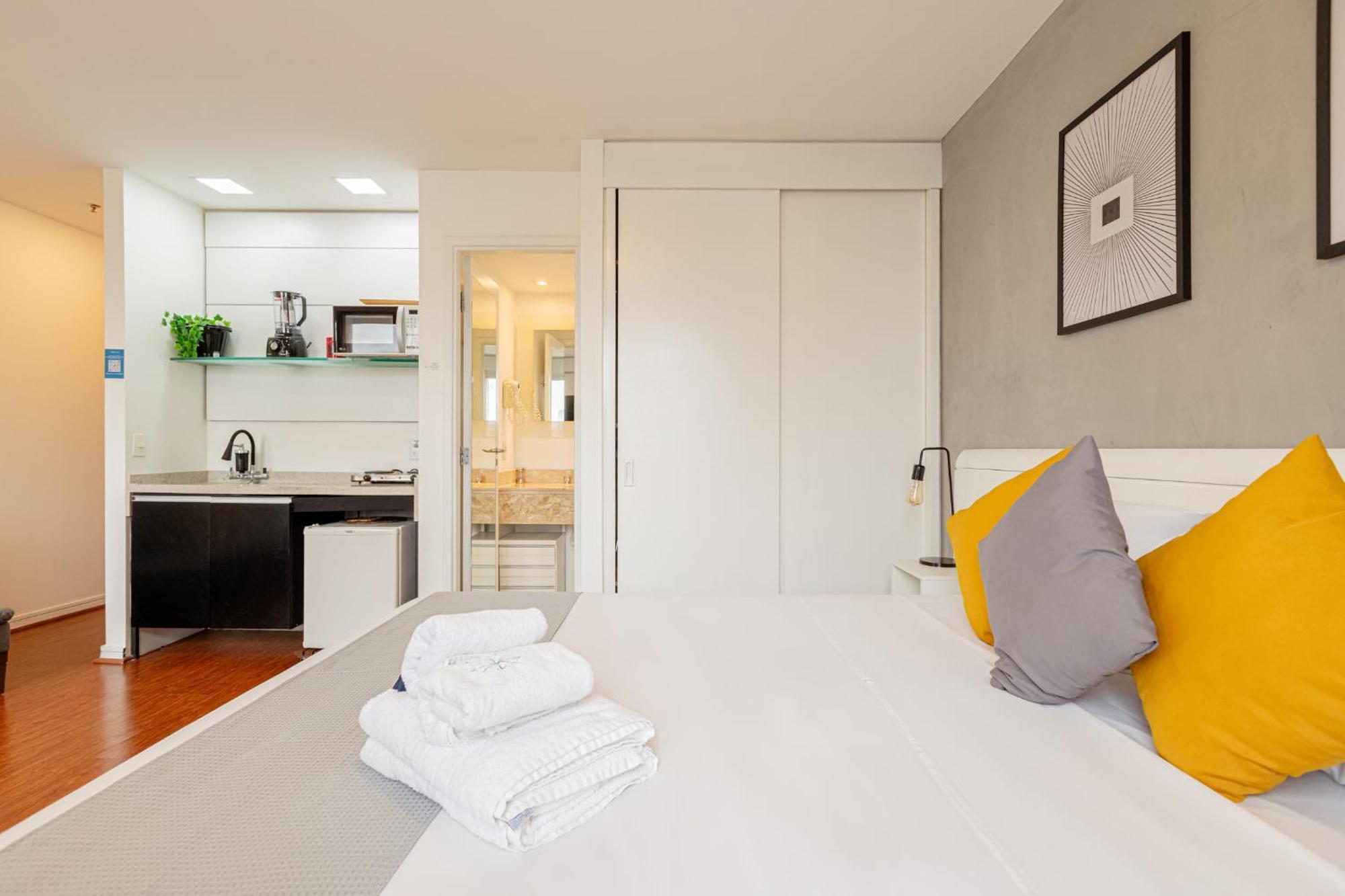 Easy Star - Flat Na Olimpia Aconchegante E Iluminado - Mh02h Apartamento